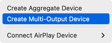 Create Multi-Output Device