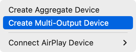 Create Multi-Output Device